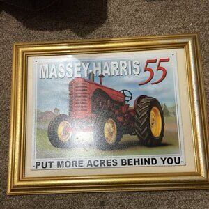VINTAGE CUSTOM TIN WALL ART